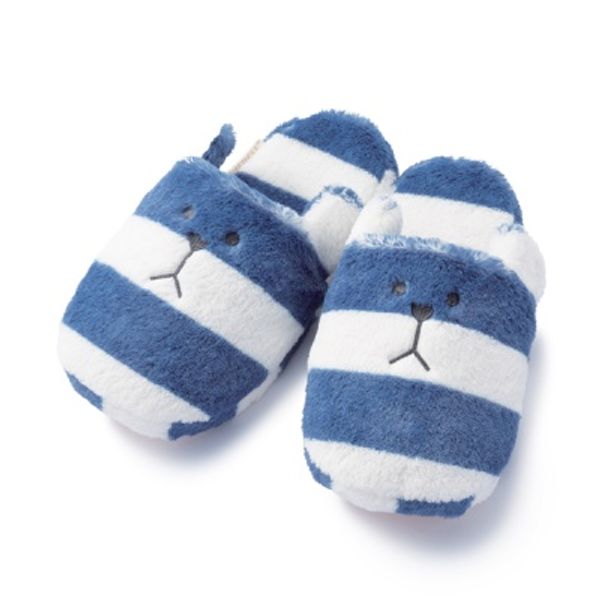 크래프트홀릭 NAVY BORDER SLOTH SLIPPER