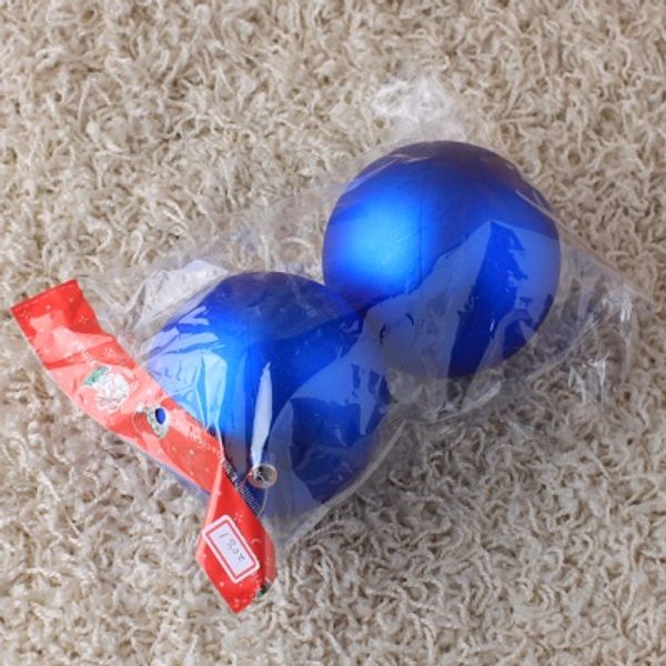 2p 블루 트리 무광볼 트리장식 데코트리 장식볼