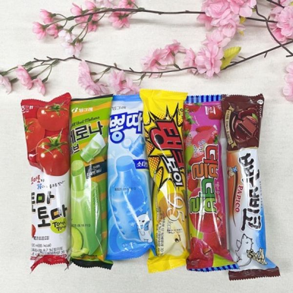 ioneseven [추억속아이스크림] 쮸쮸바 6종세트/총18개 - 핫트랙스