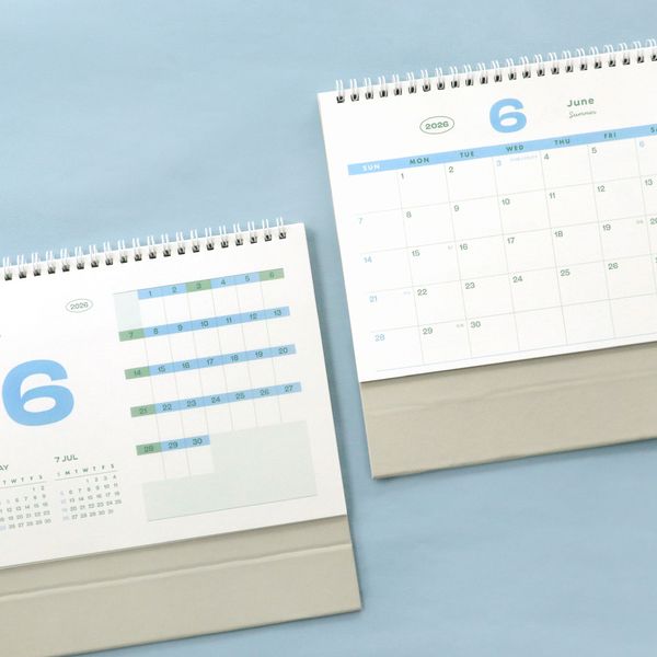 아이코닉 2026 팔레트 데스크 캘린더