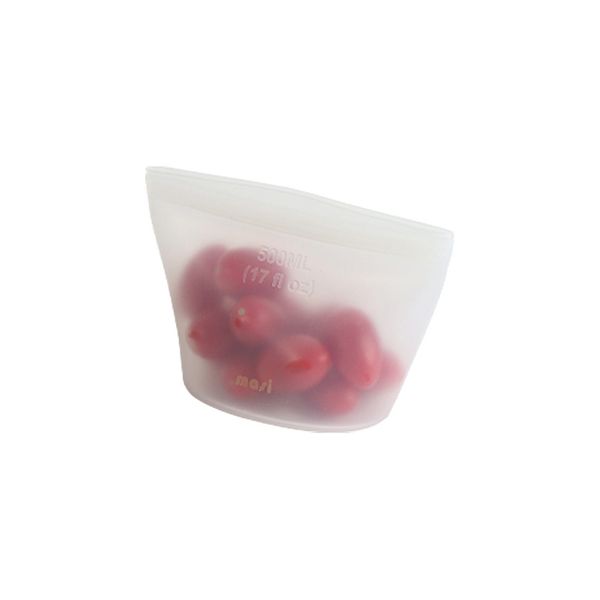 마시 실리콘 지퍼백 500ml (중)