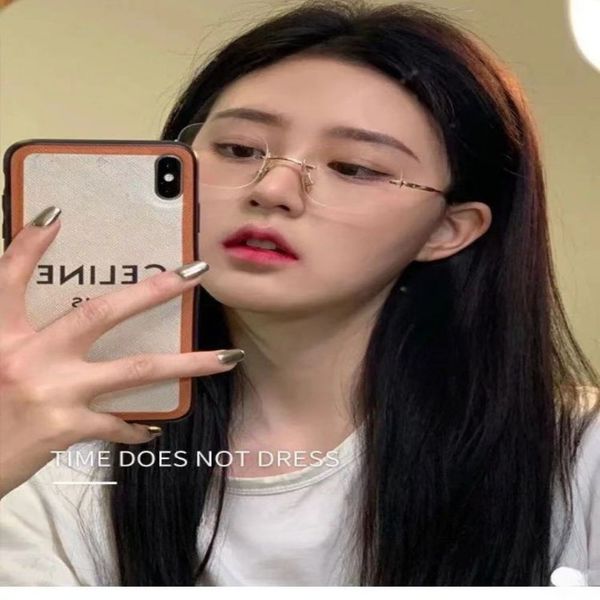긱시크 무드 무테안경 패션 안경(WFFIHT3)