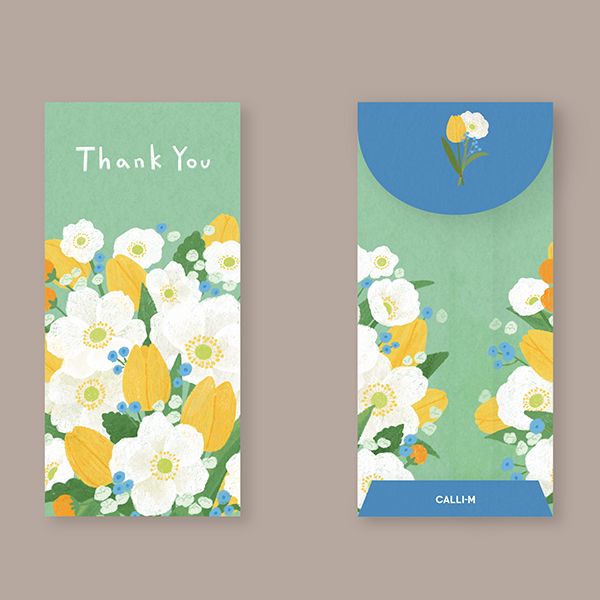 봉투 E2502HH - THANK YOU(WHITE) 용돈봉투 감사봉투 
