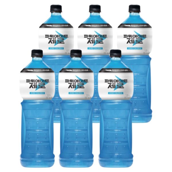 코카콜라 파워에이드 제로 1.5L 6펫