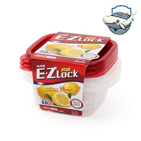 정사각 밀폐용기 250ml 식품 보관 집안(WFHIAQ0)