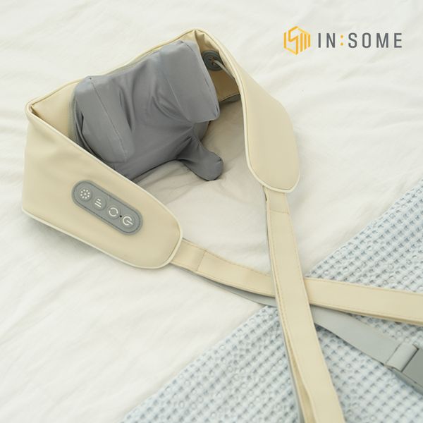인썸 목 어깨 승모근 마사지기 무선 안마기 ISM-1