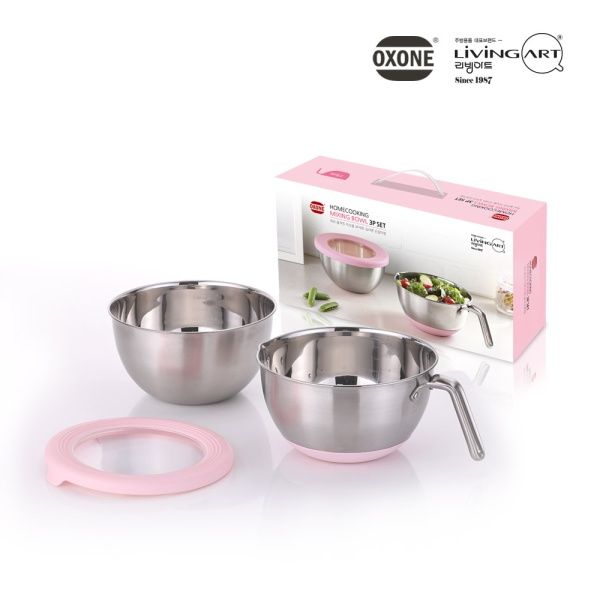  [디오바코] 옥슨 홈쿠킹 믹싱볼 소 17cm 3종 세트