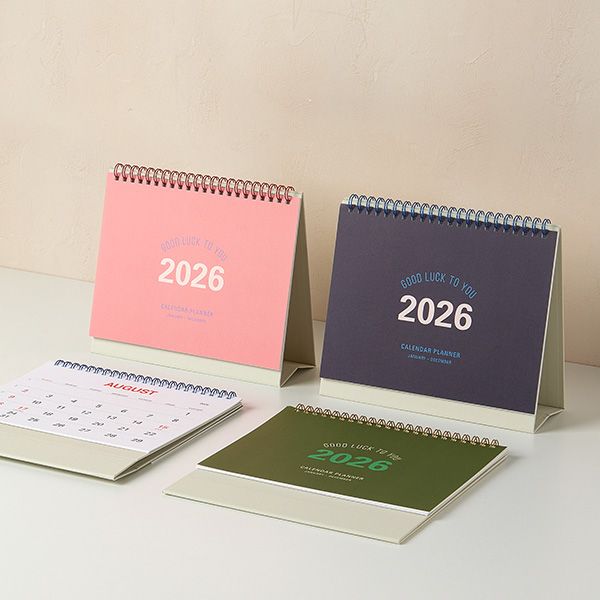 (2026 날짜형) 캘린더 플래너 2026_탁상달력 