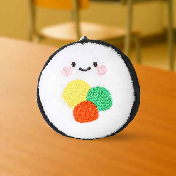 도시락 시리즈 김밥 인형 키링 6cm