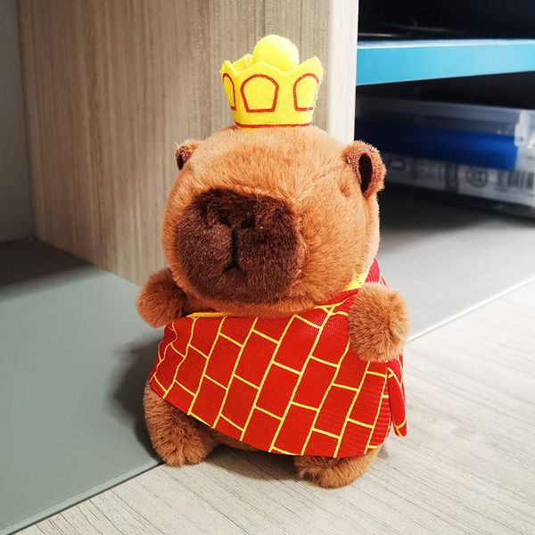 카피바라 캐릭터 동물 봉제 애착 인형 키링 열쇠고리