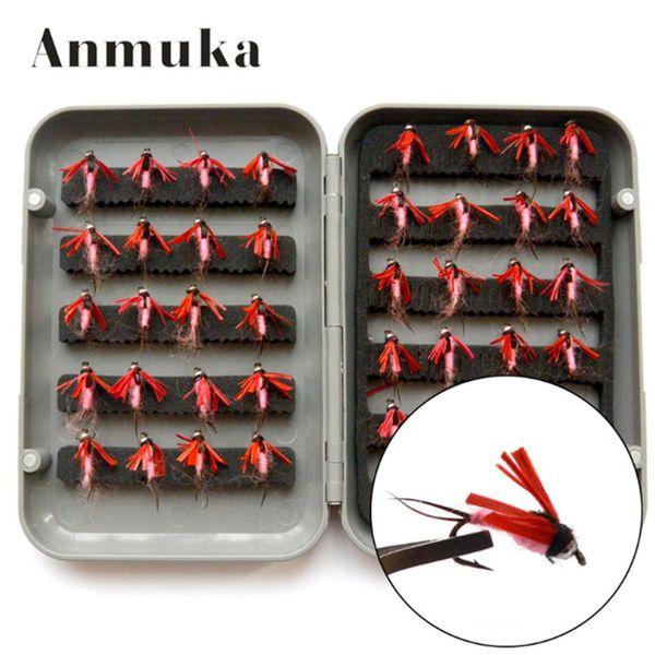 Anmuka 완성 플라이 낚시 훅 세트 박스(W08D5D3)
