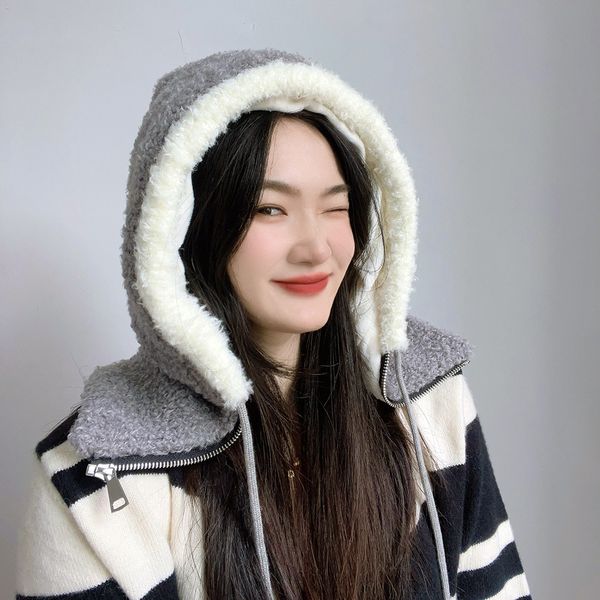 뽀글이 후드 넥워머 겨울후드모자 바라클라바