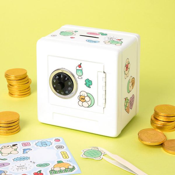 아트박스 DIY 금고 화이트 엉금이