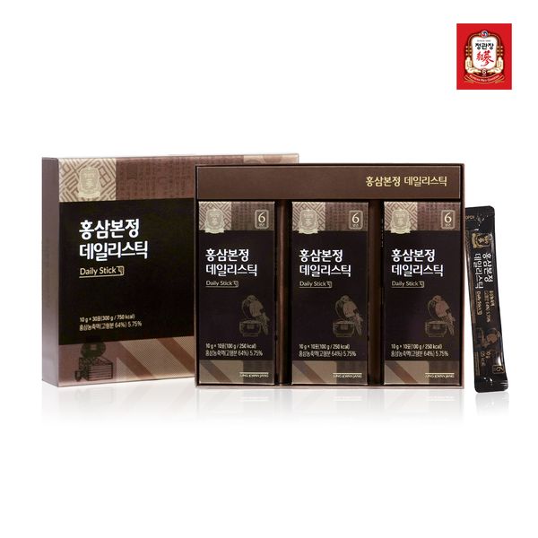 [정관장] 홍삼본정 데일리스틱 10g X 30포 +쇼핑백