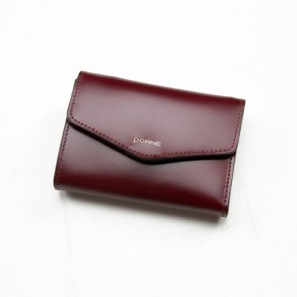 Ane MINI WALLET-BURGUNDY