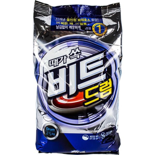 때가쏙비트 드럼 리필 2.5kg 세제(W9770C9)