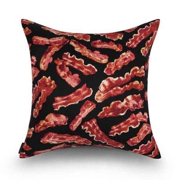 nother Bacon Pattern Cushion / 나더 베이컨 패턴 쿠션