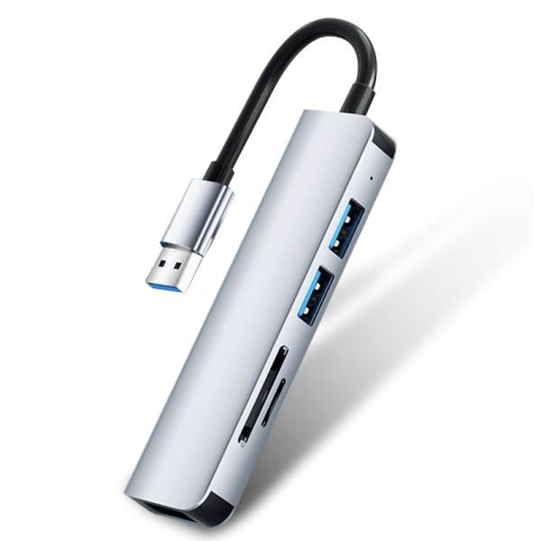 보스위즈 5in1 USB A타입 멀티 허브 BOS-U5IN1