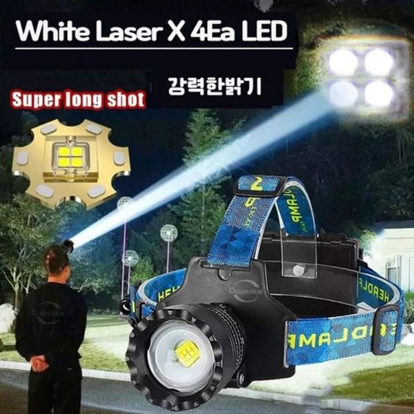 LED 충전식 헤드랜턴 해루질 작업등(WFH03S5)