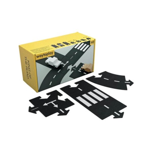 웨이투플레이 플렉시블 도로놀이 40PCS 킹오브더로드