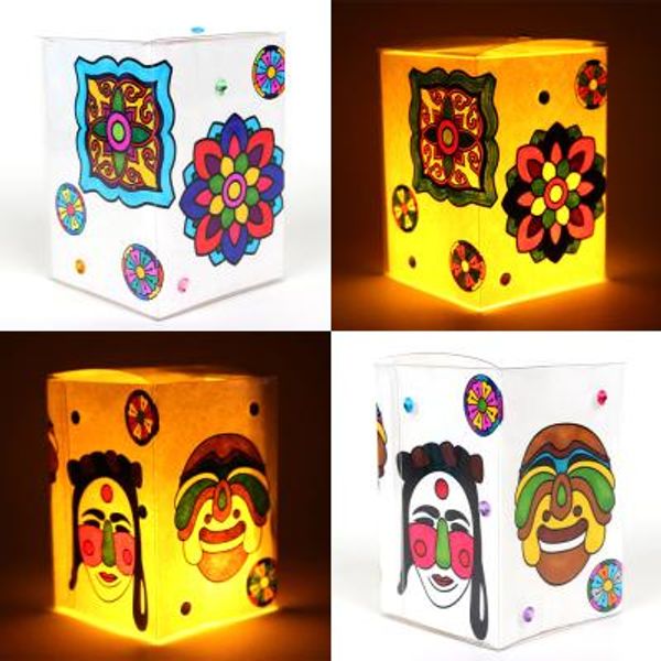 (미술샘) DIY 전통미니스탠드 만들기