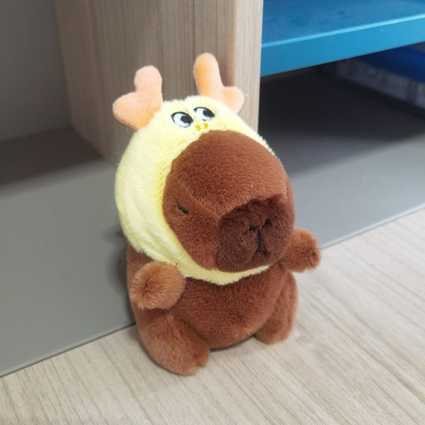 17종 카피바라 동물 봉제 애착 인형 키링 가방 꾸미기