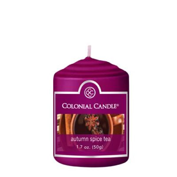 COLONIAL CANDLE 2849 보티브 캔들 1.7oz 가을향 차