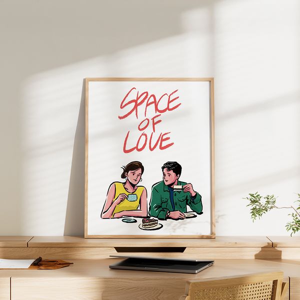 space of love, OUR BOY AND GIRL 작가 그림
