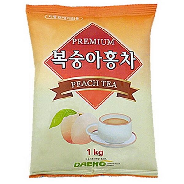 대호 프리미엄 복숭아 홍차 1kg/음료 녹차