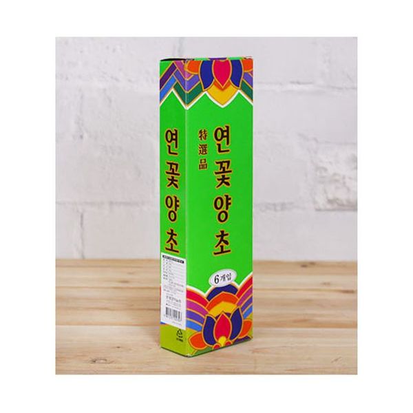 연꽃양초명광 6입(WFGYYDW)