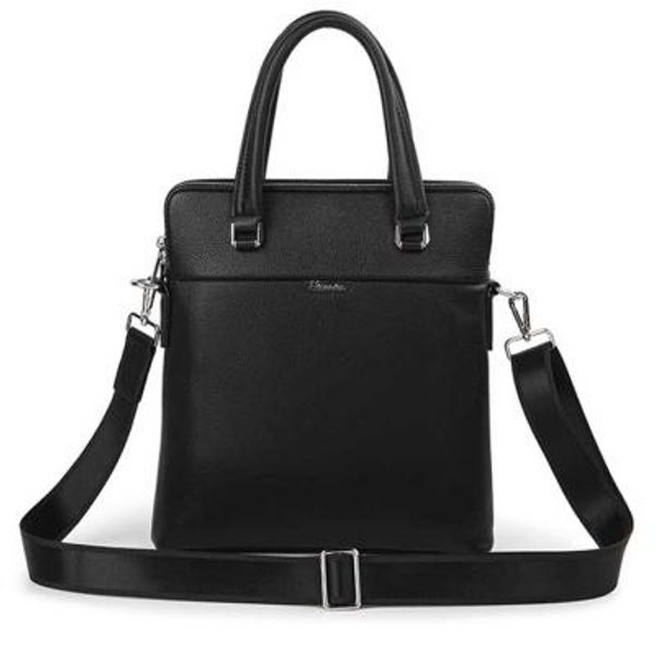 Modern 심플 사각 briefcase 28x32cm 핸들고13cm