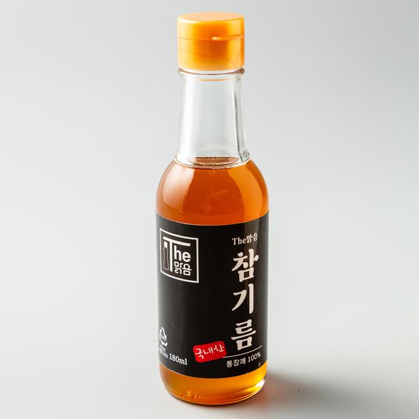 더맑음 참기름 180ml (국내산)