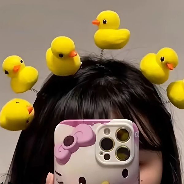 캐릭터 4종 머리핀 집게핀 헤어핀 머리끈 머리집게 