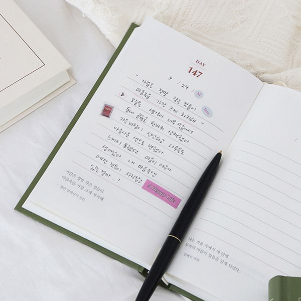 <마음챙김> 좋은글 365 데일리 다이어리 (만년형)