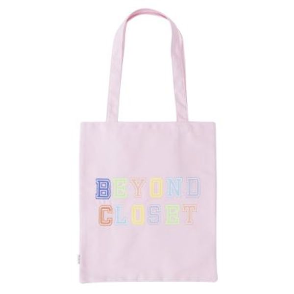 [비욘드클로젯] NEW BC PREPPY LOGO ECO BAG PINK