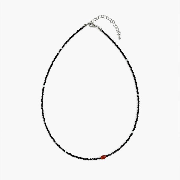 Jamano with black necklace