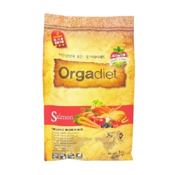 오가다이어트 유기농사료 전연령 1kg(양,오리,연어)