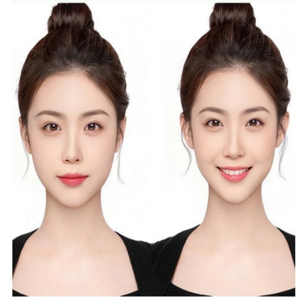 투명 반투명 분할 일자형 엘프귀 누운귀 교정 스티커