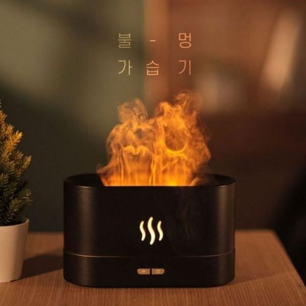 무드등 가습기 인테리어 불멍 불꽃 DS(WFIIMEG)