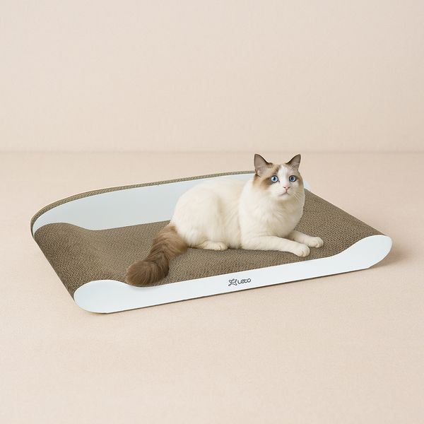 레토 고양이 스크래쳐 소파 대형 70x34cm LCH-ST07