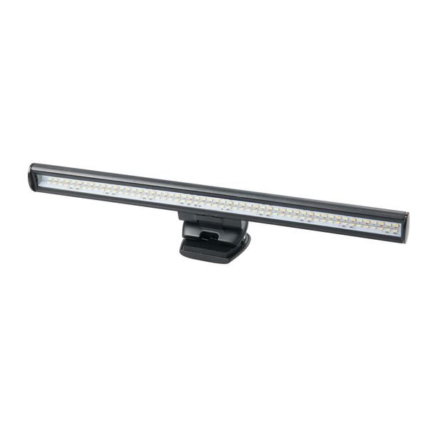 노트북 거치 LED 조명바 USB 램프 독서등 집게
