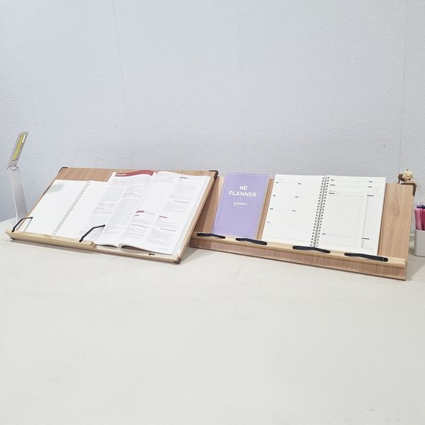위즈독서대 루미70 독서대 2단독서대 70M2 책받침대