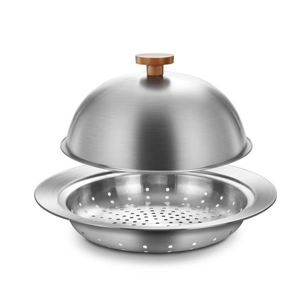 까사니 스텐 돔 스티머 찜판 뚜껑 24-28cm