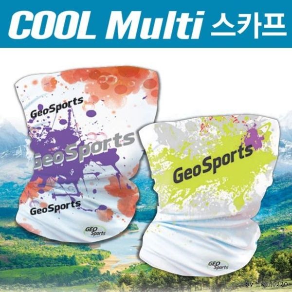(지나산업) 지오 쿨 멀티스카프/쿨토시/고급개별포장[