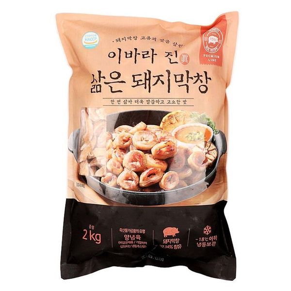 진우 이바라 진 삶은 돼지막창 2KG(WFGP4R9)