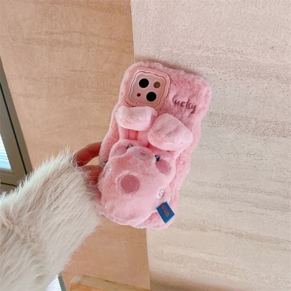 아이폰 15 14 13 12 귀가 쫑긋 움직이는 토끼 케이스