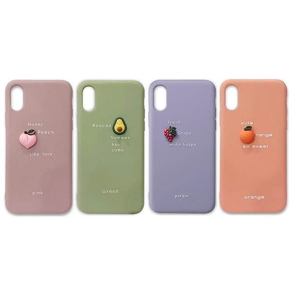 과일 데코 소프트 젤리 케이스 아이폰12 mini