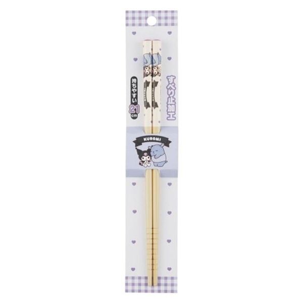 산리오 쿠로미 대나무 젓가락 1조 21cm(WE4A2A0)