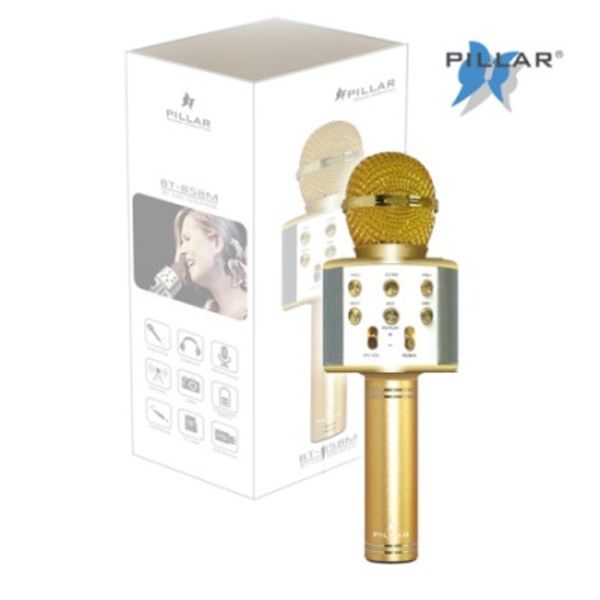 휴대용 노래방 블루투스 마이크 스피커 [BT-858M]
