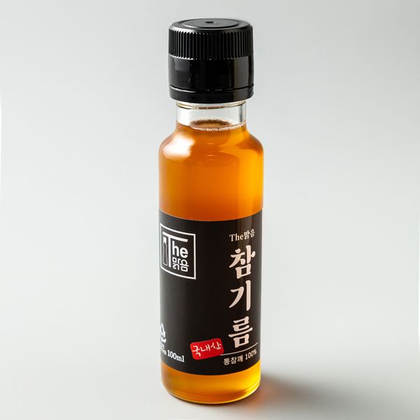더맑음 참기름 100ml (국내산)
